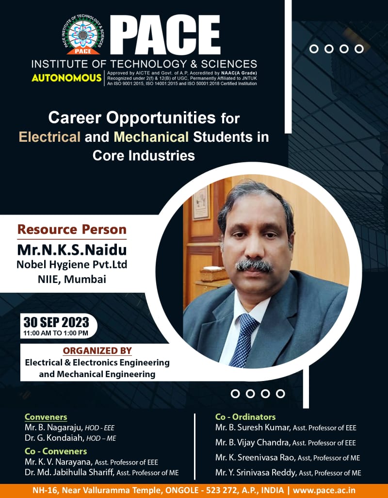 Career Opportunities for Electrical and Mechanical students in Core Industries