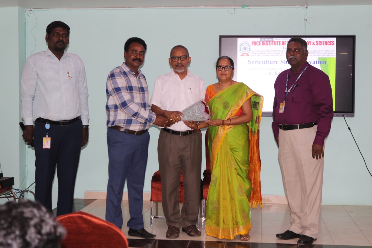 PACE NISP cell organised expert Talk on sericulture.