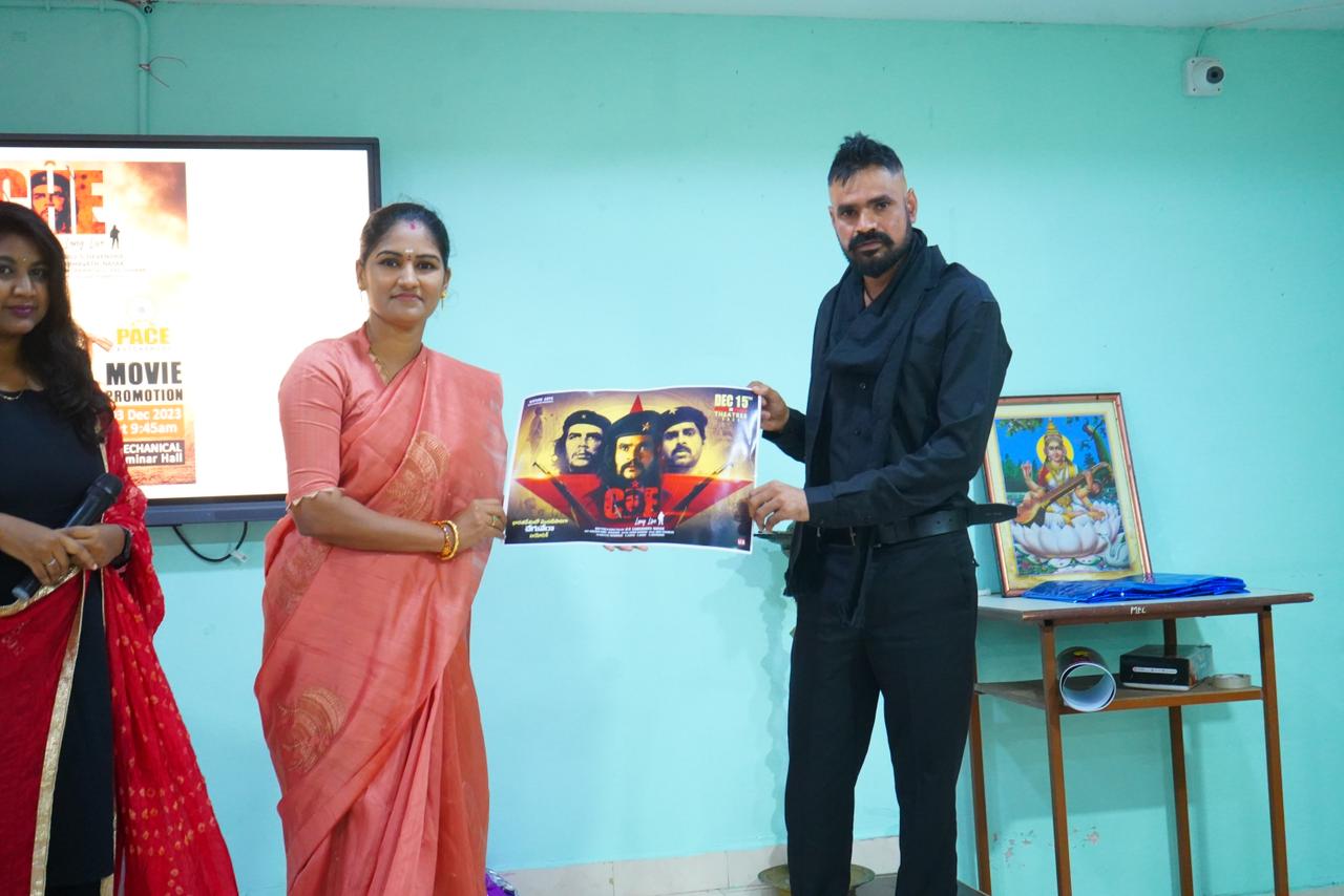CHE Movie promotion at PACE ITS