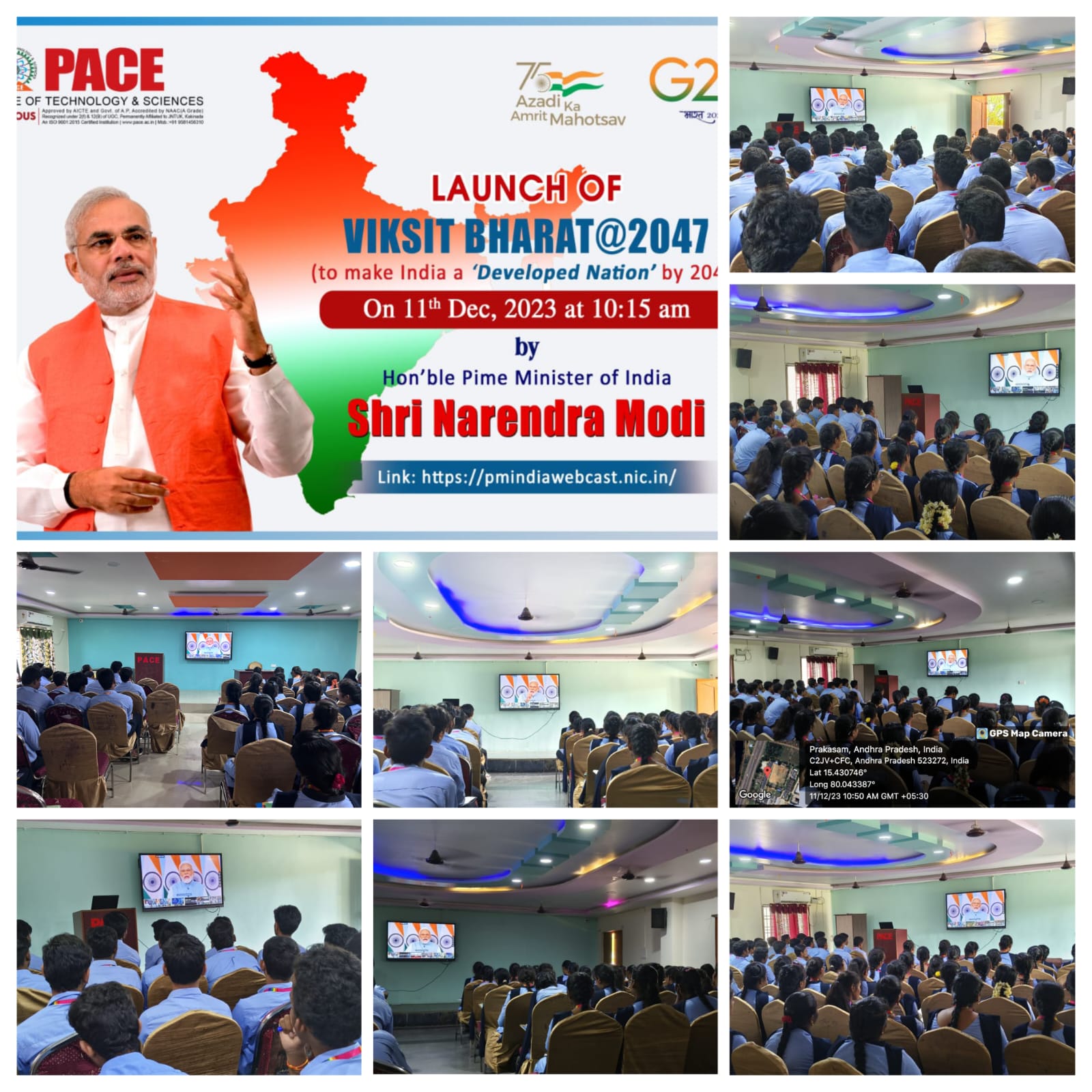 Launch of viksit bharath @2047