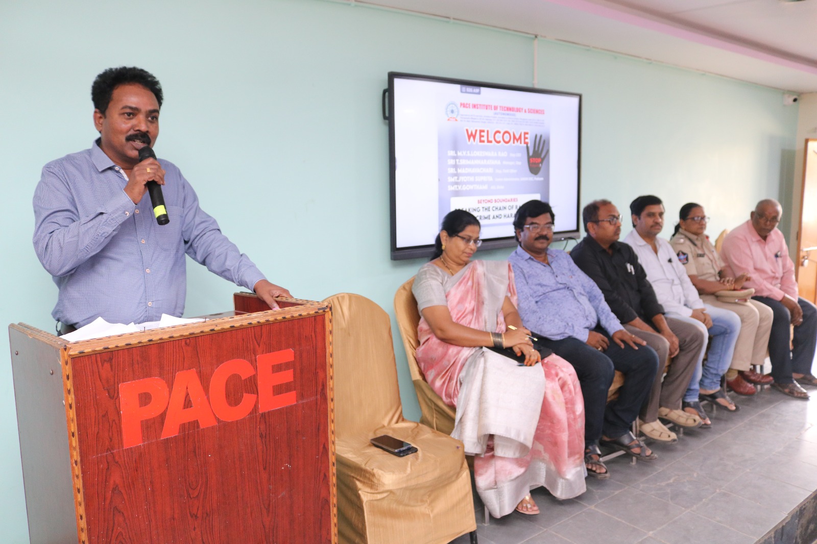 Awareness programme on Beyond Boundaries Breaking the chains of Ragging, Cybercrime and Harassment.