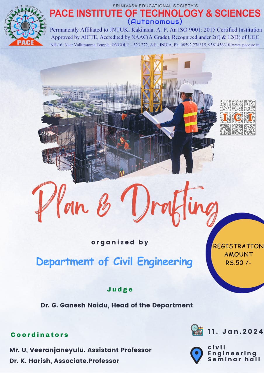 competition event on Plan and Draftin