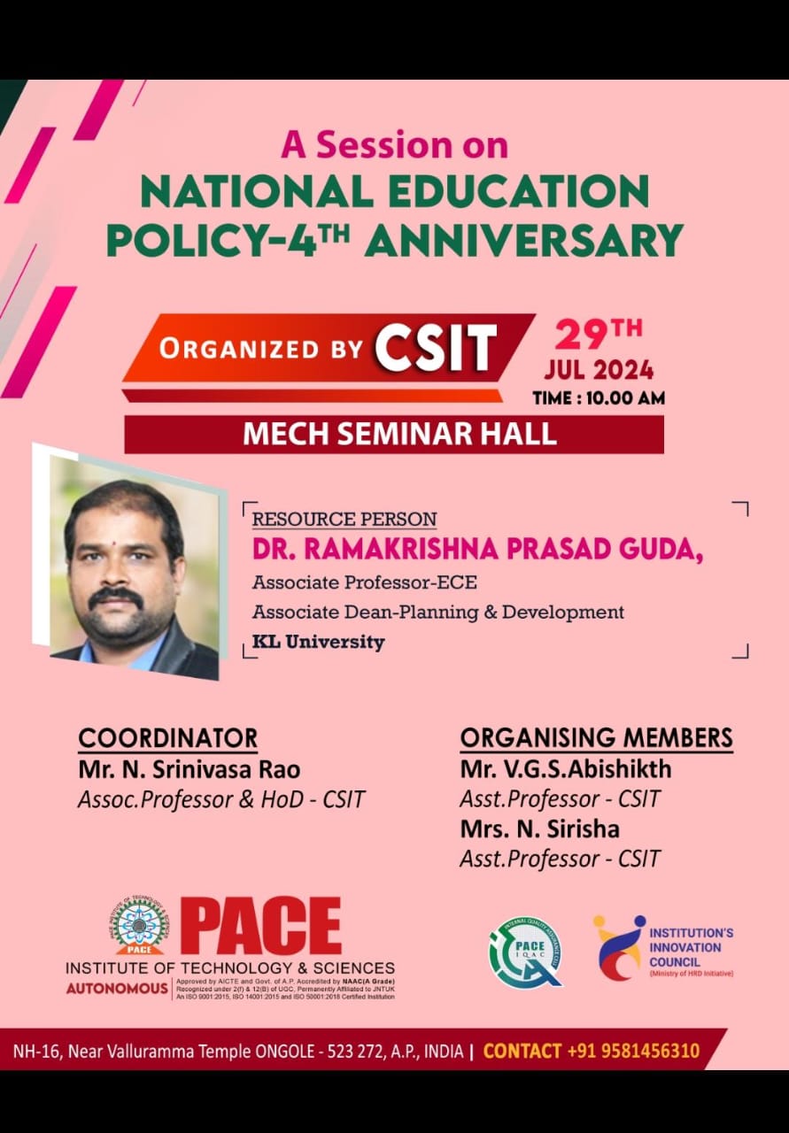 National Educational Policy-4th Anniversary